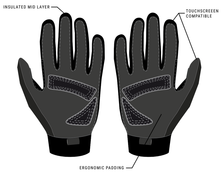 Yuki Deep Winter Gloves