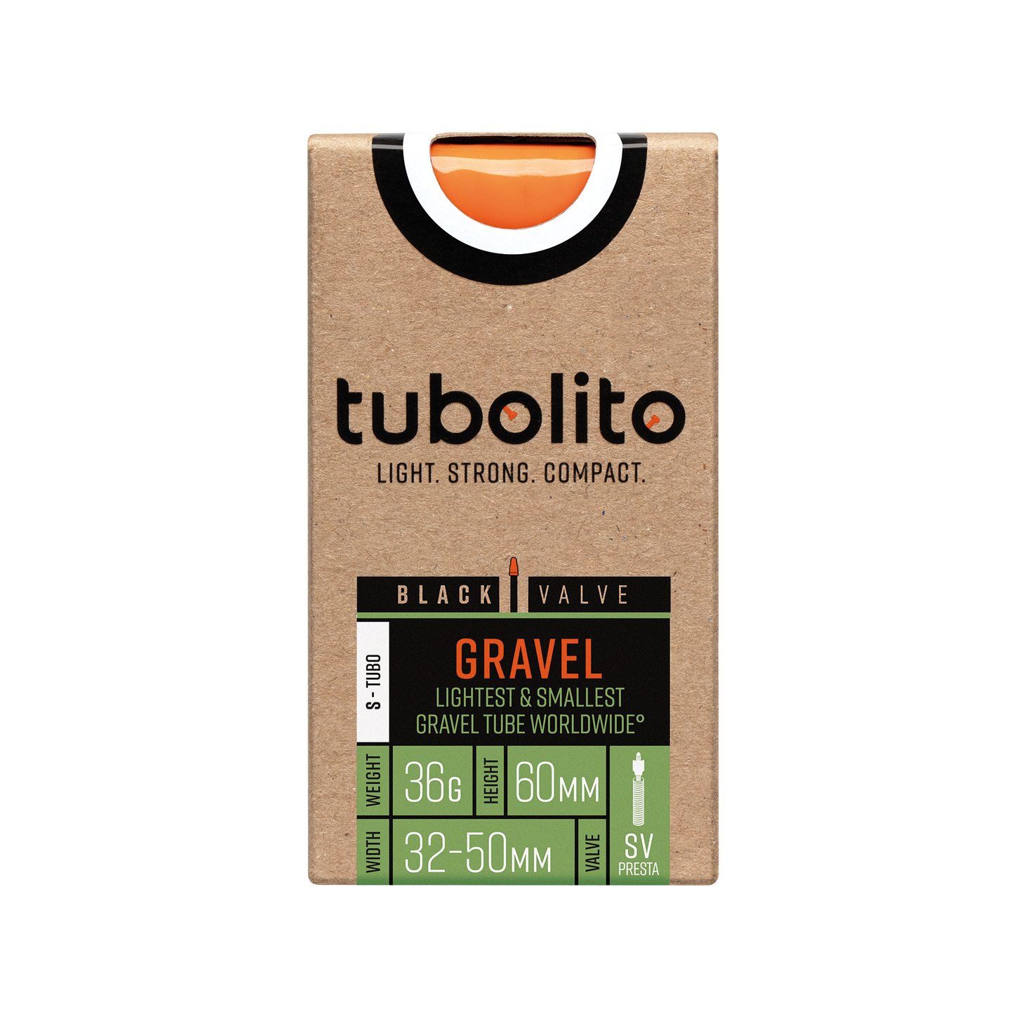 Tubolito S-Tubo Gravel SV60 slanga í umbúðum