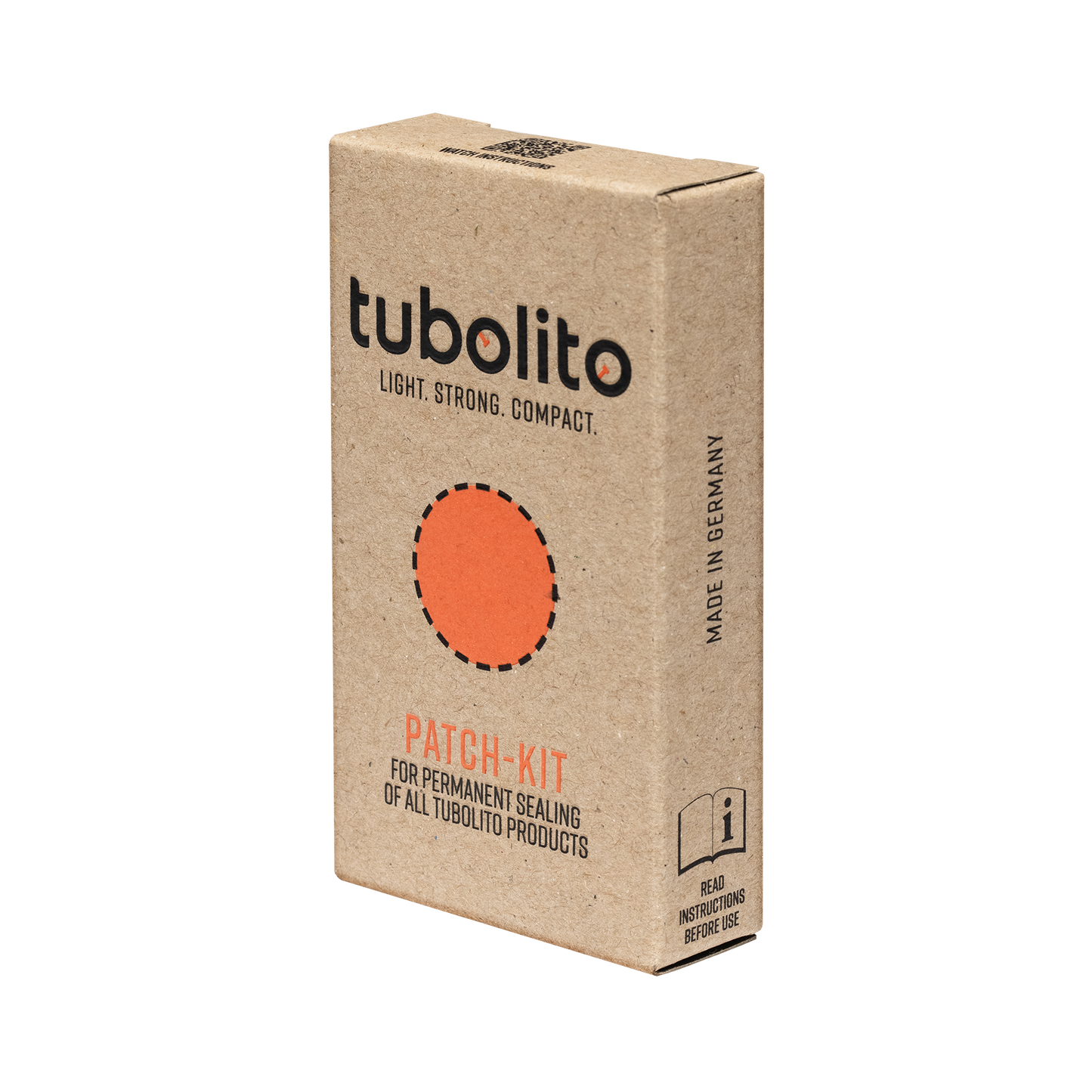 Tubolito TPU viðgerðarsett umbúðir frá hlið